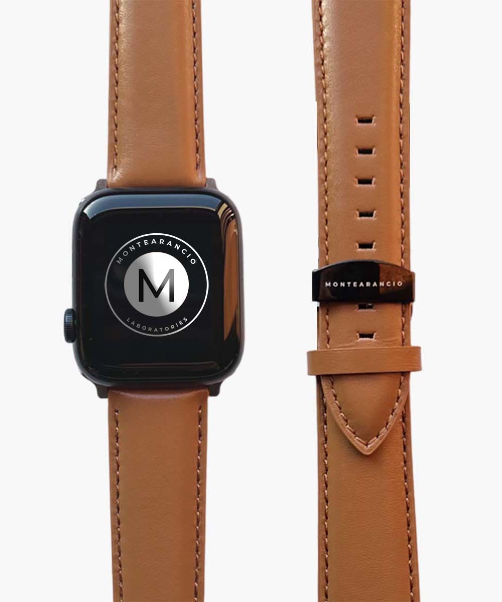 cinturino pelle apple watch elegante