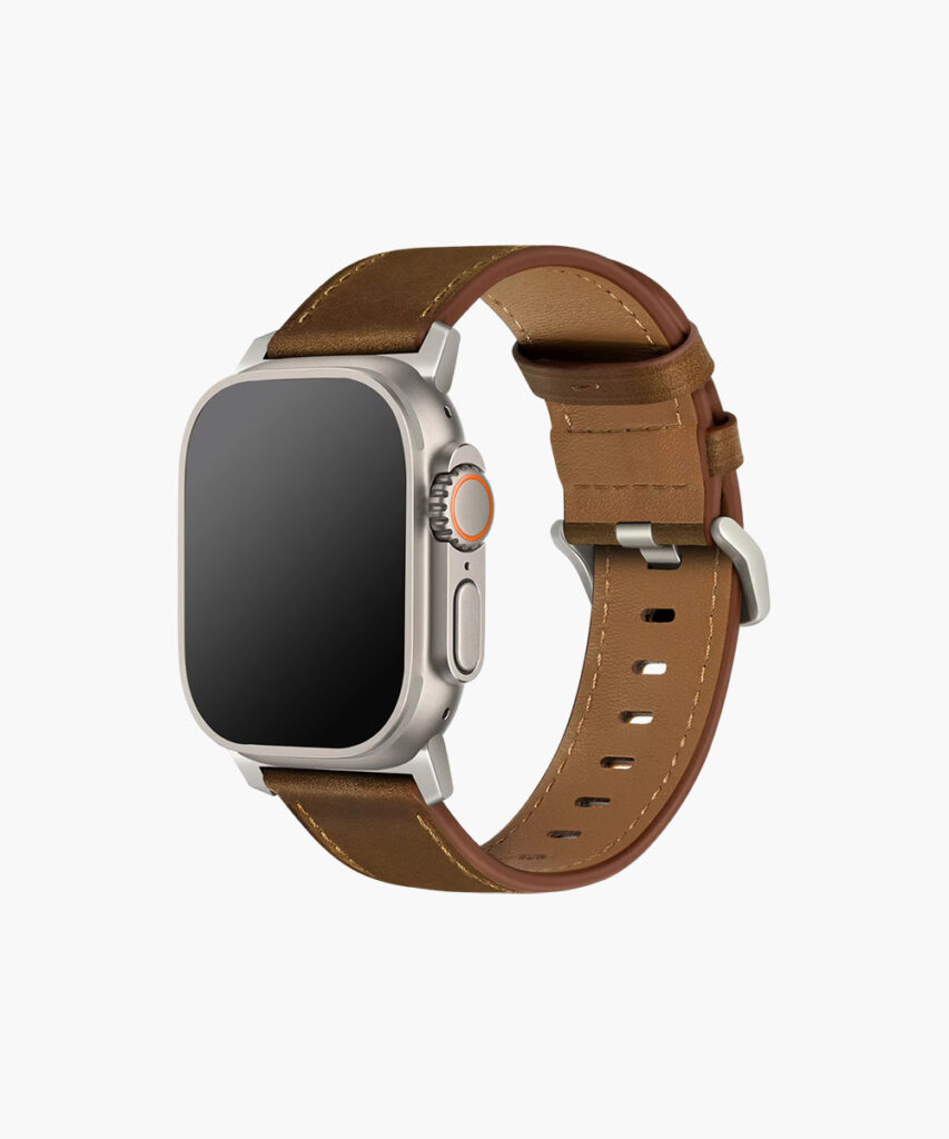 cintuirno pelle marrone apple watch ultra